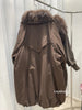 Lagabogy Real Raccoon Fur Puffer Jacket Outerwear Women Long Thick Warm White Duck Down Jacket Female Loose Parkas