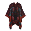 Winter Poncho Women Capes Scarf Imitation Cashmere Ladies Scarves Warm Shawls Wraps Woman Ponchos Bufanda Mujer Foulard