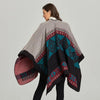 Winter Poncho Women Capes Scarf Imitation Cashmere Ladies Scarves Warm Shawls Wraps Woman Ponchos Bufanda Mujer Foulard