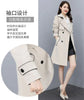 Trench Coat Women Double-Breasted Trenchcoat Lace Female Autumn Casual Coats Windbreaker Outwear Raincoat Streetwear