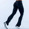 Histello Sports Flared Leggings Seamless Women Yoga Pants Scrunch Butt Lift Tummy Control Fitness Gym Workout Leggings