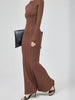 Sexy O Neck Ribbed Knitting Fishtail Sweater Dress Women Full Sleeve Stretch Basic Bodycon Maxi Long Mermaid Robe Vestido