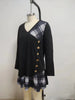 Dresses for Women European and American Autumn and Winter Elegant Everyday Loose Party Dress Buttons Long Sleeve Dress