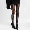 1 Piece Women 4 Colors Black White Wine Khaki Floral Romantic Hollow Out Lady Sexy Fishnet Tight Pantyhose