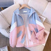 Ladies Long Sleeves Sports Workwear Coat Feminine Thin Stormtrooper Jacket Spring Autumn Women Hooded Zipper Outwear