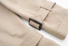 Women Belt Cropped Trench Spring Jacket Vintage Streetwear Double Breasted Long Sleeve Top Female Coat Outfits