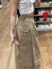 High Waist Straight Leg Workwear Trousers Women's Spring Autumn Casual American Style Multiple Pockets Loose Fit Wide Le
