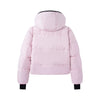 Women Pocket Long Sleeve Zipper Hooded Skiing Cotton-padded Drawstring Jacket+High Waist Casual Winter Pant Set