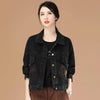Cowboy Jacket For Women Spring Female Denim Coat Retro letter Butterfly Heavy Embroidery Loose Short DenimTop