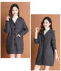 Autumn Winter Long Sleeve Sweater Cardigan Women's Hooded knit Jacket Ladies Solid Color Elegant Sweater Woman Top