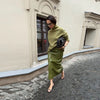 Chic Pu Leather Women's Jackets Skirts Suit Vintage Stand Collar Zipper Full Sleeve Outfits Female Autumn Lady Streetwears