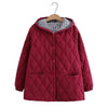 Oversized 7XL Cotton Jacket For Women's Autumn Winter Loose Casual Hooded Coat Female Thicken Cotton-padded Parkas Overcoat