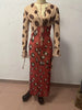 Contrast Polka Dot Sheer Short Dress Women Chic Lapel V-neck Long Flare Sleeves With Wrap Tie Dresses Layered Daily Ootd Styling