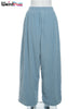 Y2K Casual Wide-Leg Pants Women Autumn Loose Simple Basic Pocket High Waist Trousers Corduroy Streetwear Long Bottoms