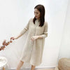 Women Pleated Single Breasted Dress Stand Theree Quarter Sleeve Tide Spring 2F0095