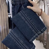 Autumn Korean Jeans Women's Elastic High Waist Jeans Wild Women Stretch Pants Wome Denim Pants Lady Trousers