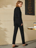 Minimalism Jeans for Women Autumn Slim Feet Casual All-match Cotton Slight Strech Ankle-Length Pants 12514004