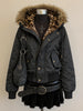 Spring Retro Faux Fur Coats Women 2000s American Vintage Jackets Harajuku Gotihc Punk Clothing Jean Parkas Female Outwear