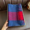 Winter Cashmere Scarf Women Design Warm Pashmina Blanket Poncho Scarves Female Shawl Wraps Thick Foulard Bufanda