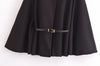 Mujer Belt Poncho Capes Women Black Cloaks Winter Coats Woman Bat Sleeve Cape Coats for Women Women's Cape Jacket