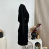 Commuter Knitted Dress Spring Autumn Elegant Two Pieces Set Hip-wrapped Short Striped Cardigan And Dress J408