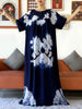 Party Dress Tie-dry Printed Cotton Women Boho Maxi Dress Casual Holiday Party Dresses Indie Folk African Vestidos