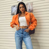 Cropped Zip Up Hoodies Women Streetwear Vintage with Pockets Short Sweatshirt Femme Outwear Harajuku Y2K Solid Hooded Jackets