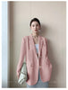 Spring Women's Loose Suit Jacket Loose Casual Design Street Style Long Sleeve Office Blazers for Women