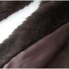 Women Thick Faux Fur Coat Lapel Hidden Button Loose Elegant Lady Outerwear Female Street Warm Commute Overcoat