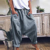 Women's Casual Harem Crotch Pants, Lace-up Harem Pants, Women Trousers, Oversized Hip-hop Streetwear Woman