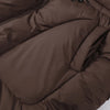 High Collar Puffer Women's Winter Coat Drawstring Waist Cinched Padded Jacket Thick Loose Casual For Ladies Streetwear Parka