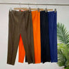 Straight Pleated Pants For Women High Elastic Waist Casual Loose Trousers Female Spring Clothing 2DA1022