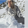 Women Color Block Spliced Ski Set Fleece Lined Stand Collar Zip Jacket Multi‑Pocket Wide Leg Trousers Winter Outfit