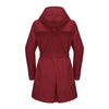 Spring Autumn Hooded Water-repellent Jacket with Belt Thin Casual Loose Trench Coat Women Windbreaker