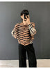 Spring Pleated Women's Lightweight Jacket Lapel Single Breasted Jacket Niche Chic Print Casual Top 2DB6159