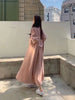 Pink Double Sided Cashmere Coat Women's Mid Length Autumn Winter High End Split Belt Coats Streetwear 2DA7712