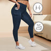 Women's High-Waisted Yoga Pants Plus Size Butt-Lifting Workout Leggings with Pockets Elastic Activewear for Gym & Running