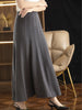 Women Autumn Winter Wool Skirt Long Pleated Skirt 100% Merino Wool Knitwear Grace Soft Dress Korean Style Skirt