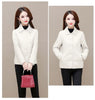 Autumn Winter Middle-aged Mother's Women Parkas Short Down Cotton Jacket Female Thin Loose Cotton Padded Parka Outwear