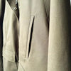 Splicing Corduroy Workwear Jacket, Military Green Hunting Outfit, Retro Cotton Jacket, Women's Spring