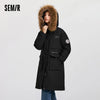 Down Jacket Women Goose Down Winter Waterproof Oil-proof Stain-proof Outerwear Warm Loose Daily Women'S Clothing