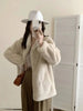 Eco-friendly Mink Fur Windproof Stand Collar Faux Mink Coat For Women Warm Winter Thick Jackets With Pockets 2DB5167