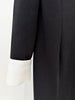 High Street Designer Formal Dresses Women's Shirt Collar Diamonds Beaded Maxi Long Dress