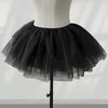White Black Puffy Tulle Lolita Underskirt Women Cosplay Ballgown Kids Bridal Boneless Petticoats Tutu Dress