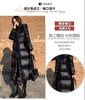 Winter Over The Knee Warm Jacket Hooded Outwear Female Parka Thick Down Cotton Padded Women Long Cotton Bread Coat 4XL