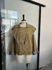 Stylish Double Sided Coat Women Casual Chic Loose Striped Windbreaker Autumn Designers Y2k Eye-catching Streetwear