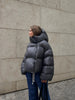 Winter Warm Cotton Puffer Jackets Women's Loose Parkas Coat Vintage Bread Jacket Outwear Office Ladies Quilted Jacket