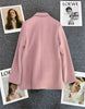 Spring Autumn Long Sleeve Female Blazer Double Button Jacket Ladies Business Work Wear Formal Coat Women Outerwea
