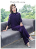 Two piece Women's Knitwear Casual Sets Spring Autumn Loose Temperament Pullover Tops+Wide leg Pants Female
