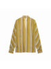 Women Casual Striped Loose Shirt Trouser Suits Women Full Sleeve Lapel Button Top Long Straight Pants Set Female Lady Suit